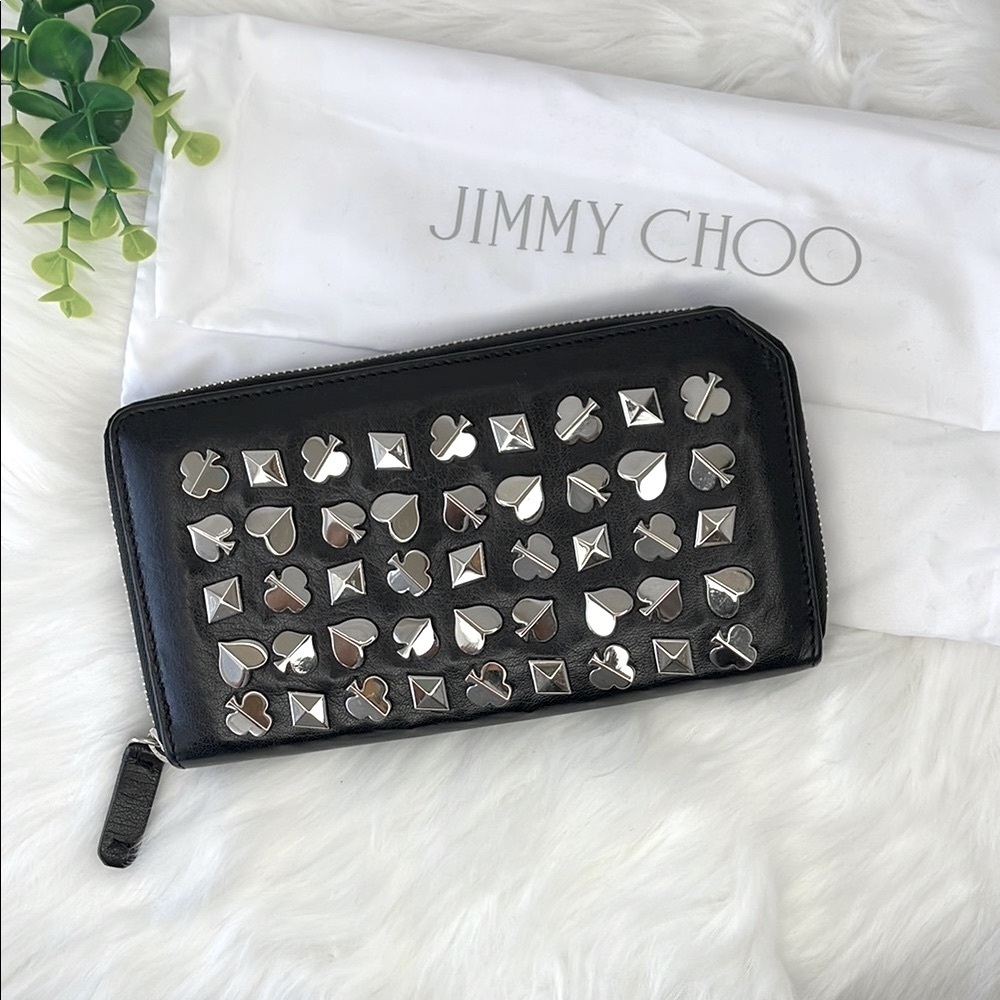 Jimmy Choo Limited Edition Trump Studs Carnaby‎ Wallet